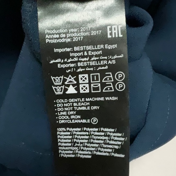 Vero moda dress navy - Picture 9 of 9